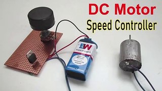 DIY DC Motor Speed Controller | How to Make DC Motor Speed Controller At Home | Simple DC Motor Speed Controller