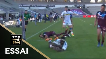 TOP 14 - Essai de Levani BOTIA (SR) - Bordeaux-Bègles - La Rochelle - J20 - Saison 2020/2021