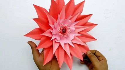 DIY PAPER FLOWER FOR WEDDING DAY