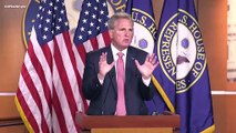 GOP Leader Kevin McCarthy DESTROYS President Biden for border policy