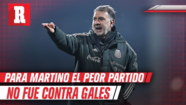 Gerardo Martino rechazó que ante Gales hayan dado su peor exhibición