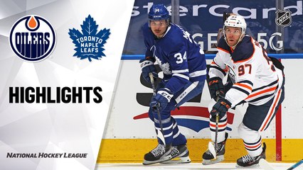 Oilers @ Maple Leafs 3/27/21 | NHL Highlights