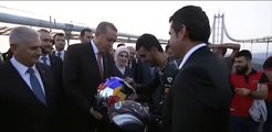 Cumhurbaşkanı Erdoğan ile Kenan Sofuoğlu arasında güldüren diyalog