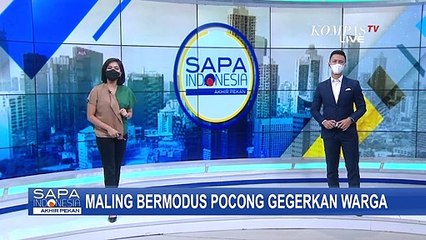 Download Video: Viral! Maling Bermodus Pocong buat Geger Warga