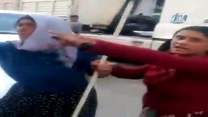 5'i kadın 6 kişi tır sürücüsüyle kavga etti, polis böyle müdahale etti