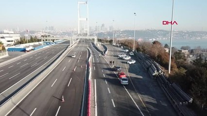 Son dakika... 15 TEMMUZ ŞEHİTLER KÖPRÜSÜ'NDE DENETİM