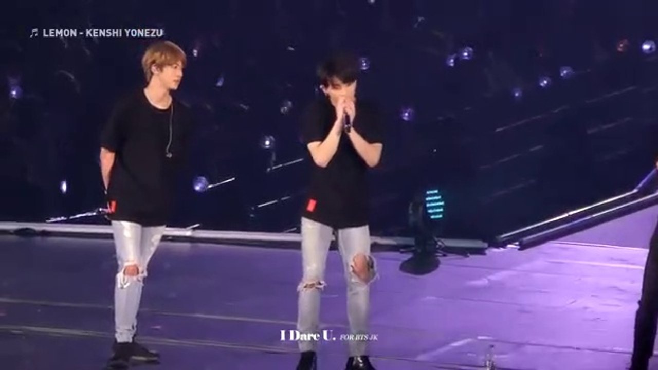190216 米津玄師 - Lemon cover by 防弾少年団ジョングク【BTS LOVE YOURSELF CONCERT in 日本福岡】