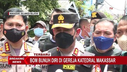 BREAKING NEWS! Kronologi Bom Bunuh Diri Gereja Katedral Makassar