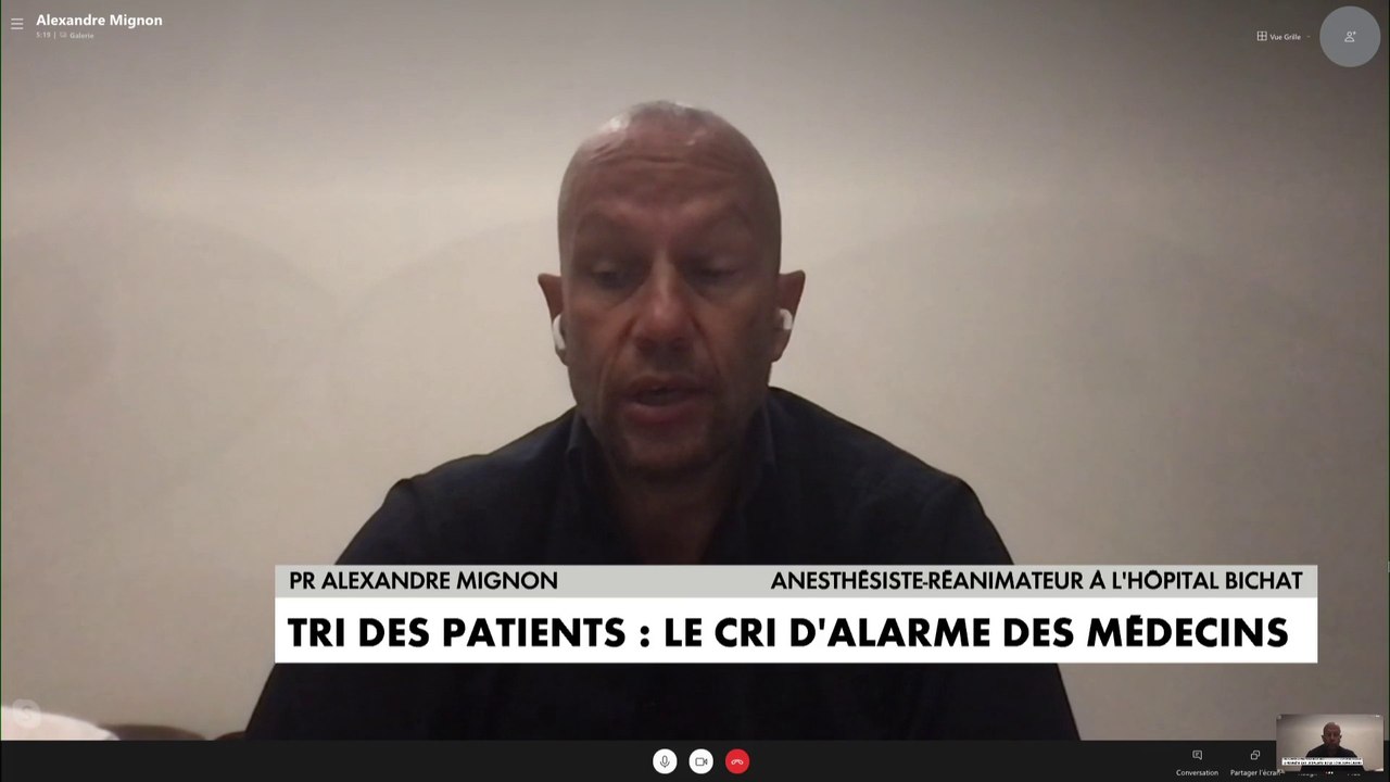Pr. Alexandre Mignon : «Le politique doit comprendre qu'il est maintenant temps de passer à l'action. L'action, c'est confiner.»
