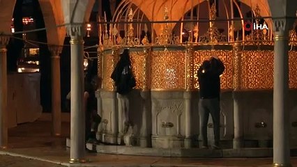Ayasofya-i Kebir Camii Şerifi'nde Berat Kandili sevinci