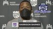 Harrison Barnes Reacts to CLUTCH Game Winning Shot vs Cavaliers