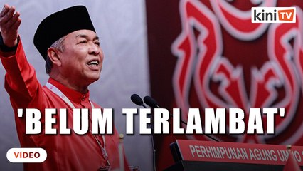'Belum terlambat kembali ke pangkal jalan' - Zahid ingatkan Pas