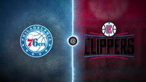 George close to triple double as Clippers beat 76ers