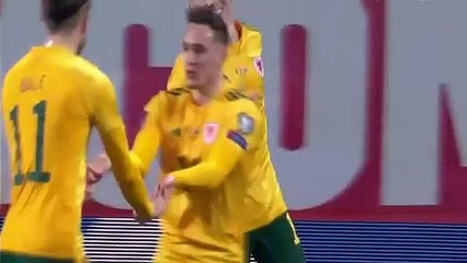 ملخص اهداف مباراة بلجيكا وويلز3-1تالق وهدف صاروخى من دى بروينتصفيات كاس العالم 2022