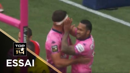 TOP 14 - Essai de Sefanaia NAIVALU (SFP) - Paris - Clermont - J20 - Saison 2020/2021