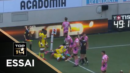 TOP 14 - Essai de Wesley FOFANA (ASM) - Paris - Clermont - J20 - Saison 2020/2021