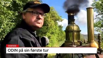 Damp på Odin | ODIN på sin første tur | Danmarks Jernbanemuseum | Odense | 15-09-2018 | TV2 FYN @ TV2 Danmark