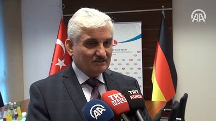 Cumhurbaşkanı Erdoğan tarafından açılacak DİTİB Köln Camisi'nde son hazırlıklar yapılıyor