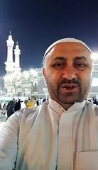 Ömer Döngeloğlu Kabe'nin avlusundan seslendi