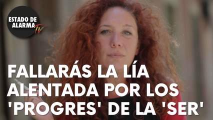 Cristina Fallarás la lía con la derecha alentada por los ‘progres’ de cadena SER