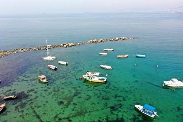 Tuzla'da 2 bin yıllık tarih, sular çekilince ortaya çıktı