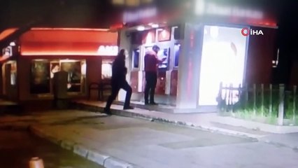 ATM'de gaspçı dehşeti kamerada: 'İyi çekin de güzel çıkalım'
