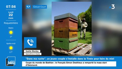 Dans ma ruche à Isola : Un jeune couple s'installe dans la Tinée pour faire du miel