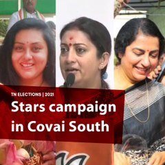From Suhasini to Namitha, it’s a star-studded campaign in Coimbatore South