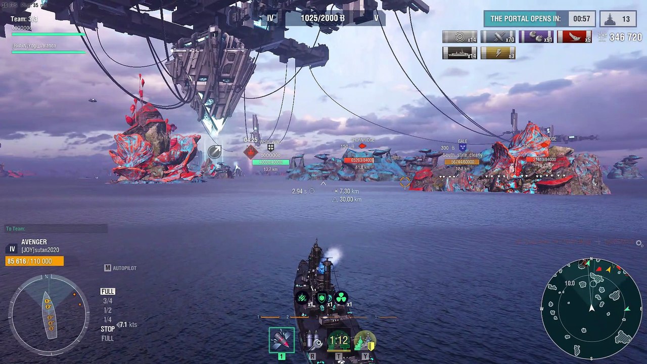 World of Warships | Big Hunt | Avenger | 396k DM