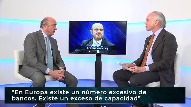 De Guindos: Sería deseable y necesario que se produjeran fusiones bancarias transfronterizas