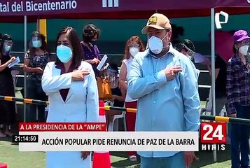 Acción Popular pide que Álvaro Paz de la Barra renuncie a la presidencial de la AMPE