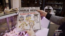 Lors du procès des attentats de janvier 2015, Éric Legros a affiché des Unes de Charlie Hebdo dans son commerce, il a été victime de menaces