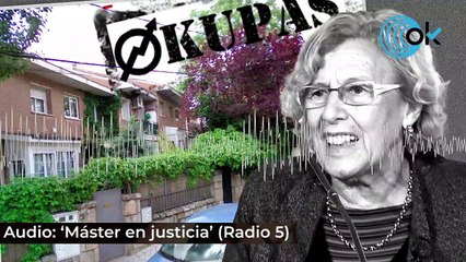 Carmena confiesa que sufrió un infierno con unos okupas en su urbanización de Arturo Soria