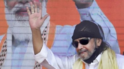 Mithun Chakraborty holds 3 roadshows in Bengal