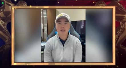 PSA Athlete of the year Yuka Saso delivers acceptance speech in Filipino