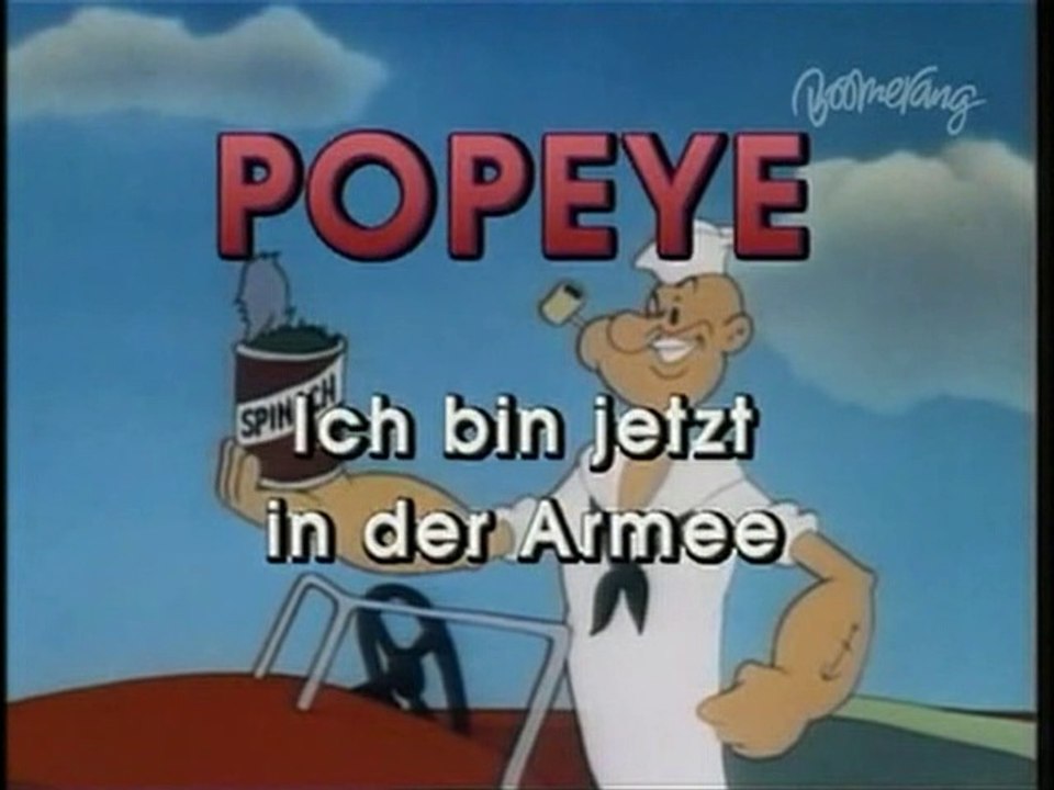 Popeye Classics - 042. Ich bin jetzt in der Armee