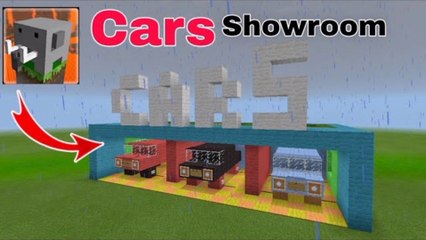 How To Build A Car Showroom in Craftsman Building Craft Gameplay