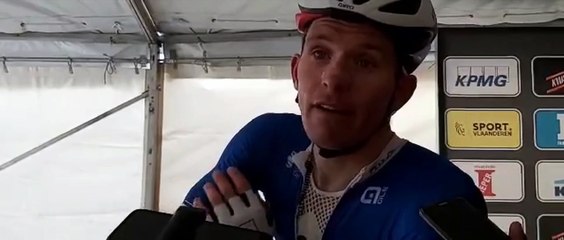 A. Démare (Groupama-FDJ) : "J'ai un temps de retard, ça fait chier"