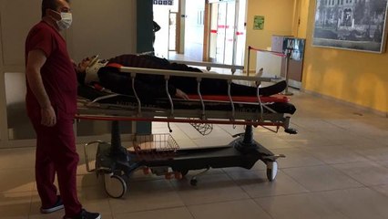 Yüzlerce metreden yere çakıldı