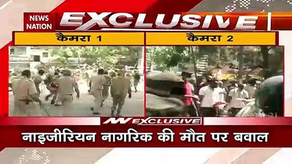 Nigerians Protest against Police Brutality In Delhi