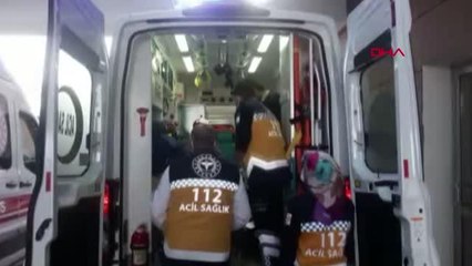 Adıyaman'da inşaat işçisi iskeleden düşerek yaralandı