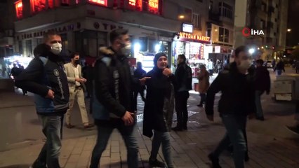 Taksim'de Dilenci Operasyonu