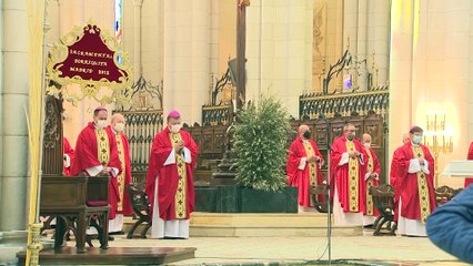 Madrid celebra el Domingo de Ramos sin procesión pero con bendición de ramos