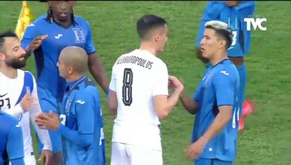 Honduras termina perdiendo 2-1 con Grecia