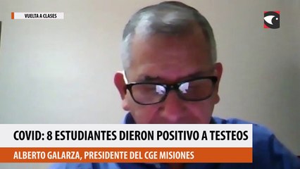 Covid 19: 8 estudiantes dieron positivo a testeos
