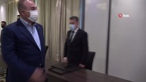 Dışişleri Bakanı Çavuşoğlu, Tacikistan'da Türk işadamları ile bir araya geldi