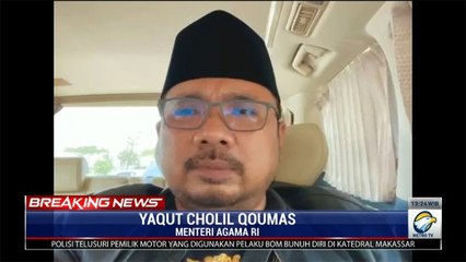 Menag: Kita Lawan Kebiadaban Ini Bersama