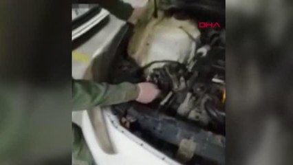 MARDİN Aracın silecek suyu deposuna gizlenmiş metamfetamini 'Uncas' buldu