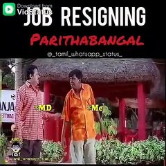 varenda chinna sammy after job resigning labour be like this vadivelu comedy version