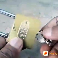 how do open lock without key use magnets